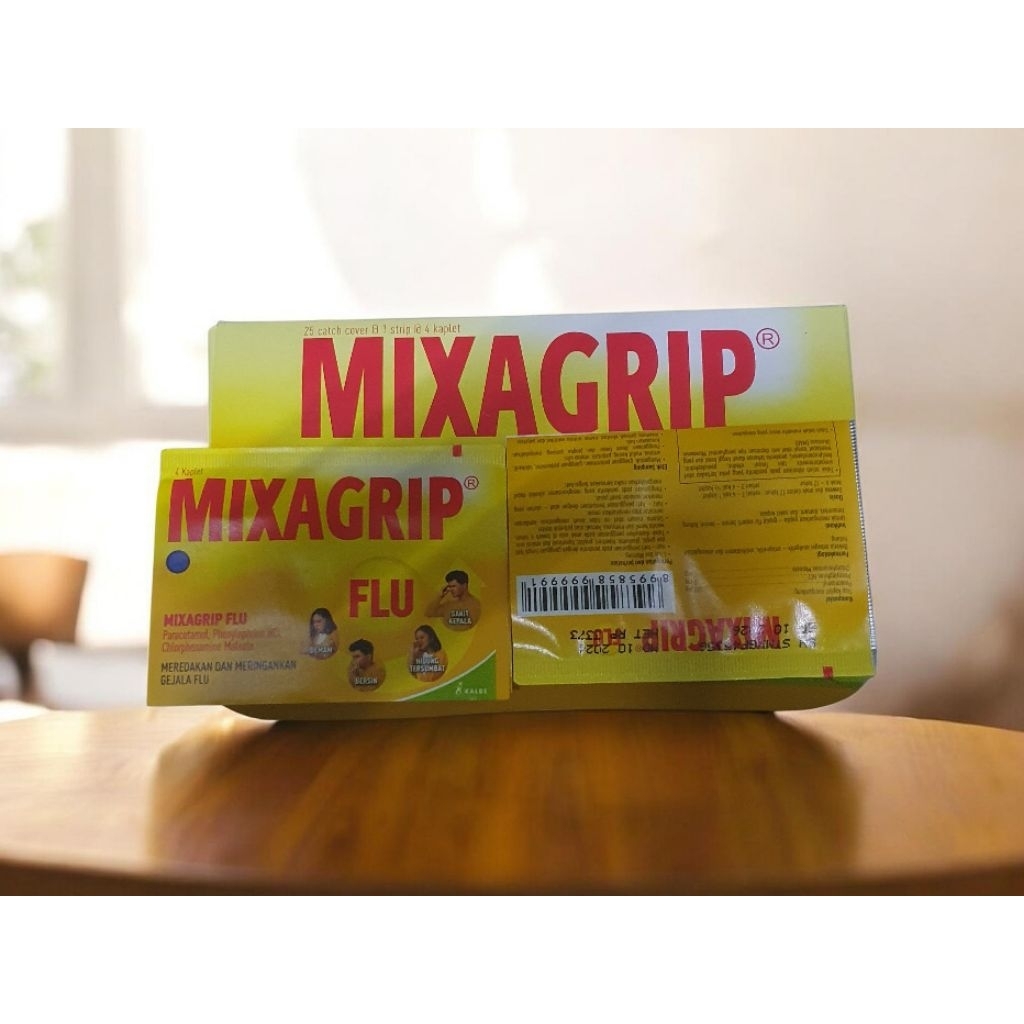 Jual MIXAGRIP FLU STRIP 4 TABLET | Shopee Indonesia