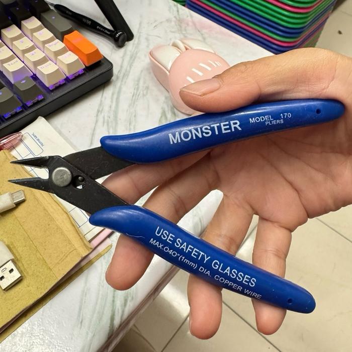 Jual Tang Potong 5 inch Monster 170 Pliers Kabel Kawat Coil Micro ...