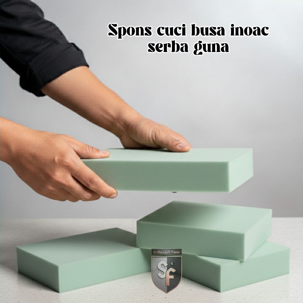 Jual Spons Busa Inoac jumbo.(Busa ijo D23)cuci mobil cuci motor cuci ...