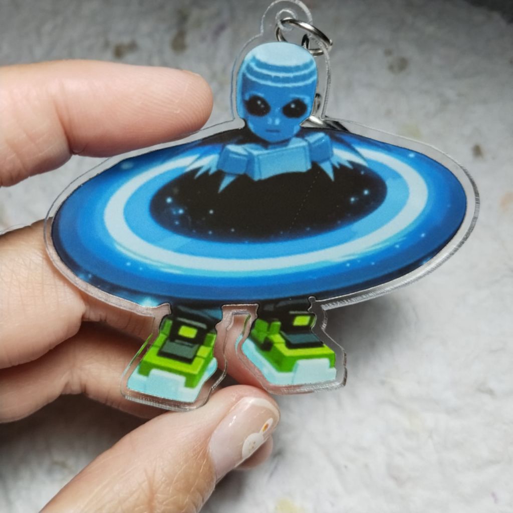 Jual ganci MARTINO GRAVITINO Escape Tsunami for Brainrots keychain ...