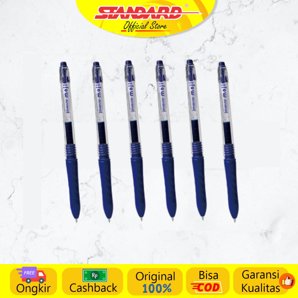 Standard - Pulpen Mojito 0.5 - Gel ( Alat Tulis / Pen / Ballpoint / Pena ) (2)