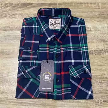 Baju Kemeja Flanel Pria Dan Wanita Lengan Panjang Motif Kotak Kualitas Premium