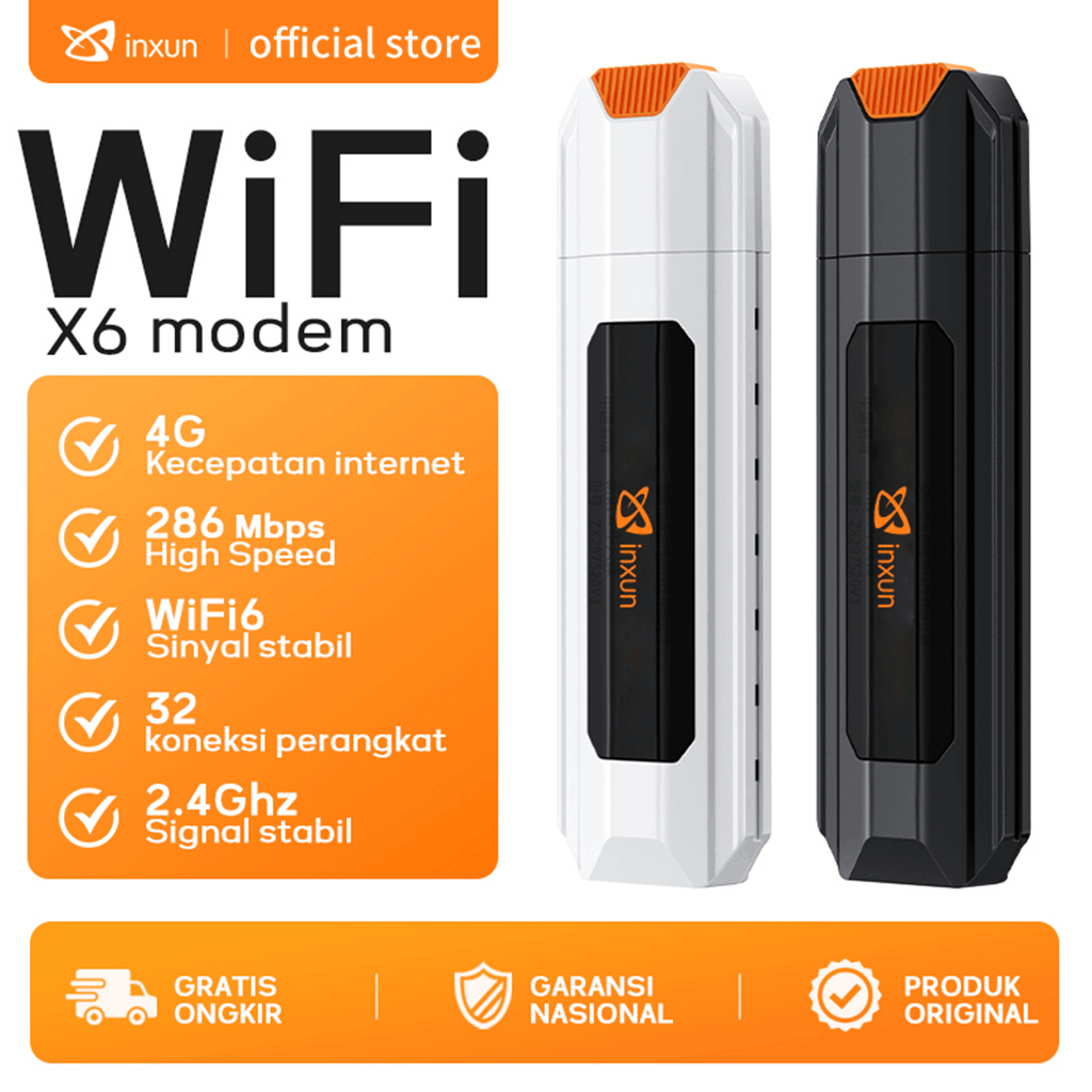 Jual COD Bonus 120GB Xinxun X6 USB MiFi Dongle Modem Charger wifi 4g ...