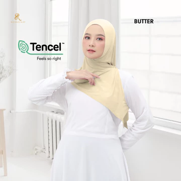Fiona Segitiga Tencel™ Modal 40S Bergo Hijab Instan Adem Nyaman