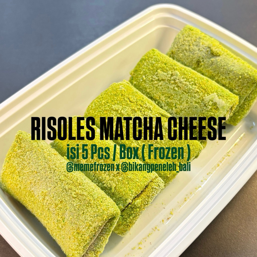 Jual Risoles Matcha Cheese Viral | Risol Matcha | Risol Bu Tatu Bali ...