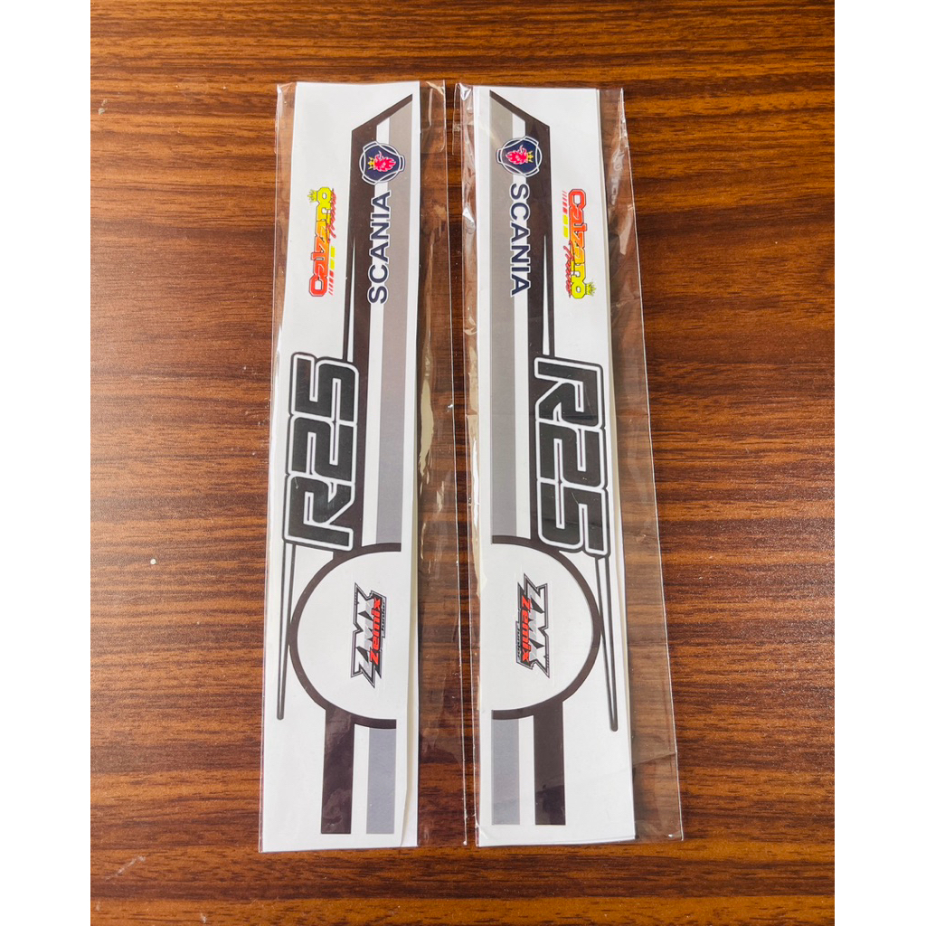 Jual Livery R25 Untuk Miniatur Bus RKC ( Sudah Cuting ) | Shopee Indonesia