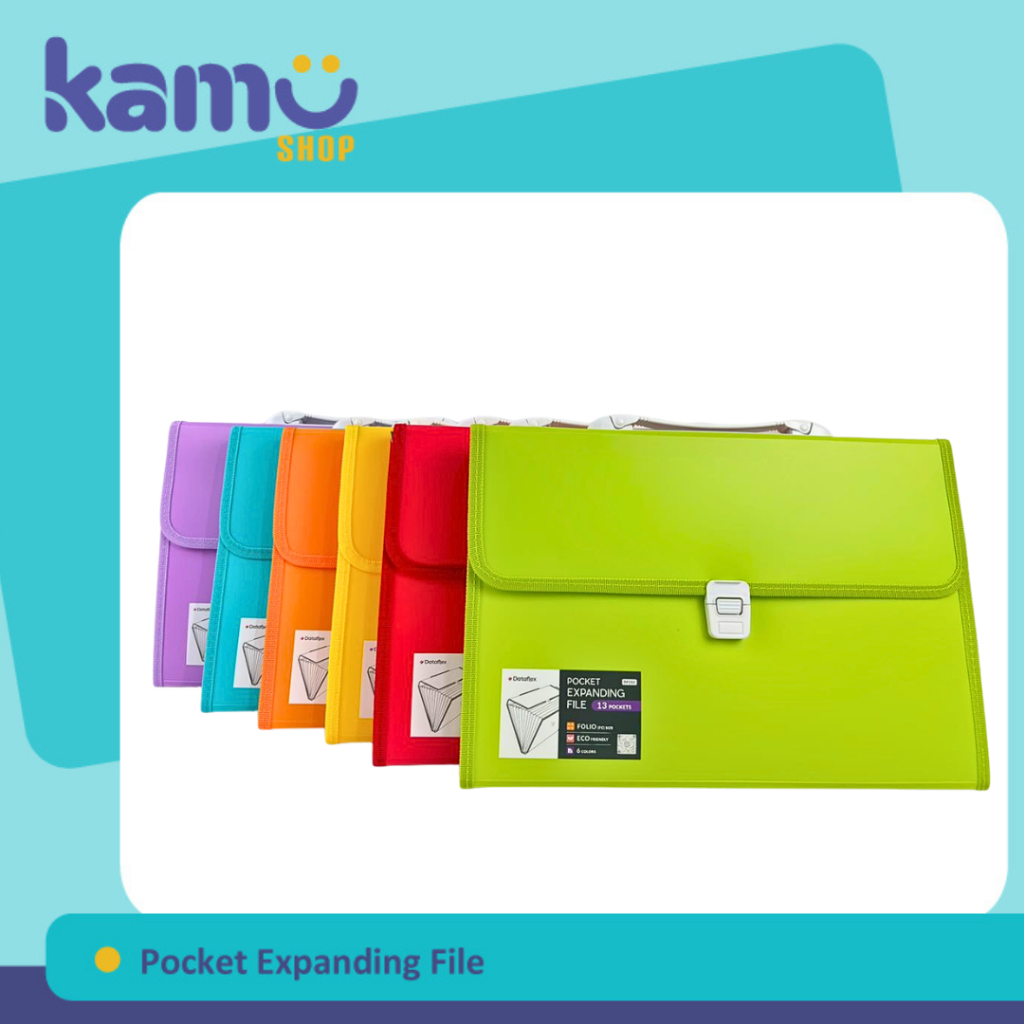 Jual Dataflex Pocket Expanding File Folio | Shopee Indonesia