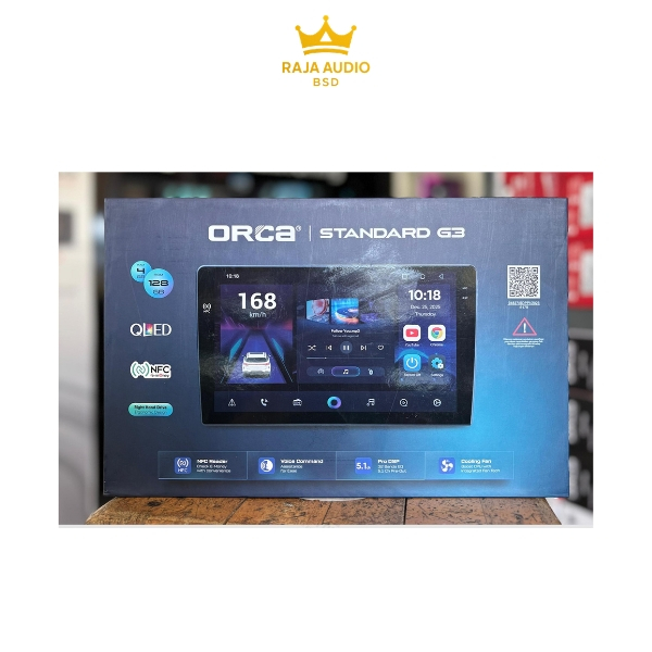 Jual Orca Standard G3 10 Inch 4/128 ADR-9988 Head Unit Mobil Android 13 ...