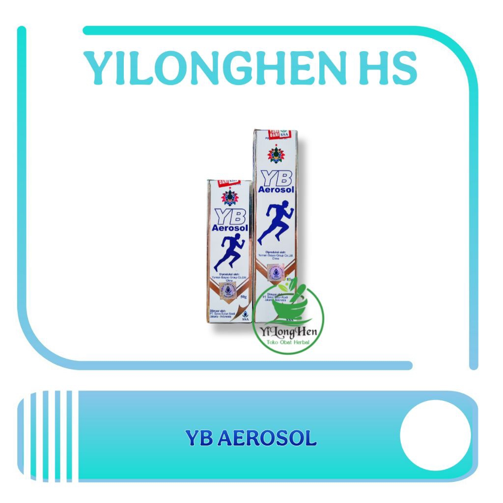 YB Aerosol Yunnan Baiyao Aerosol Obat Semprot Herbal China Untuk Nyeri Bengkak Memar Ketegangan Otot Akibat Cedera Olahraga Keseleo dan Rematik