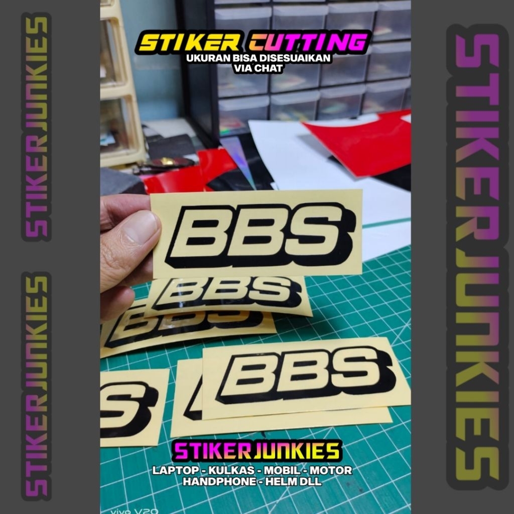 Jual STIKER LOGO BBS STICKER CUTTING | Shopee Indonesia