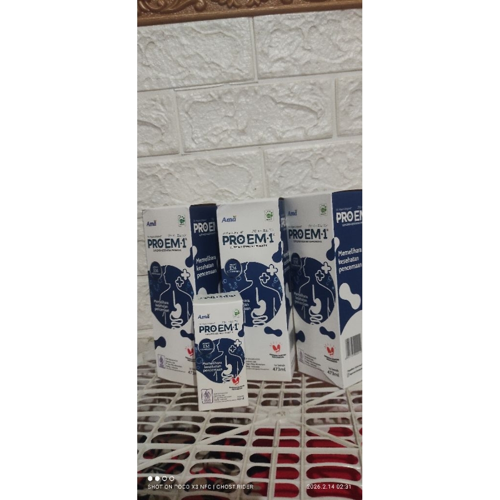 Jual PRO EM1 probiotik Rasa Anggur Original +folic acid | Shopee Indonesia