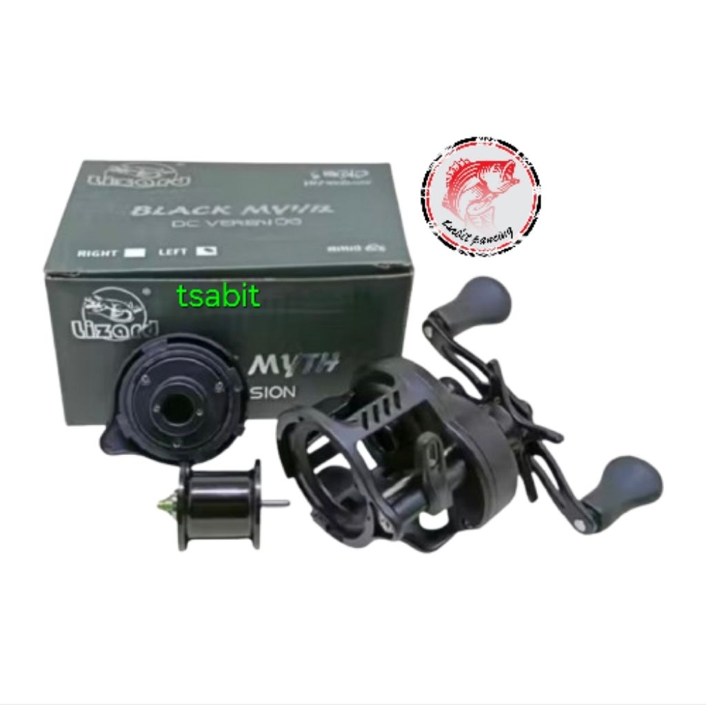 Jual Reel bc lizard black myth dc version | Shopee Indonesia