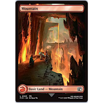 Jual MTG Magic The Gathering Final Fantasy: Mountain (0305) L 0305 FIN |  Shopee Indonesia