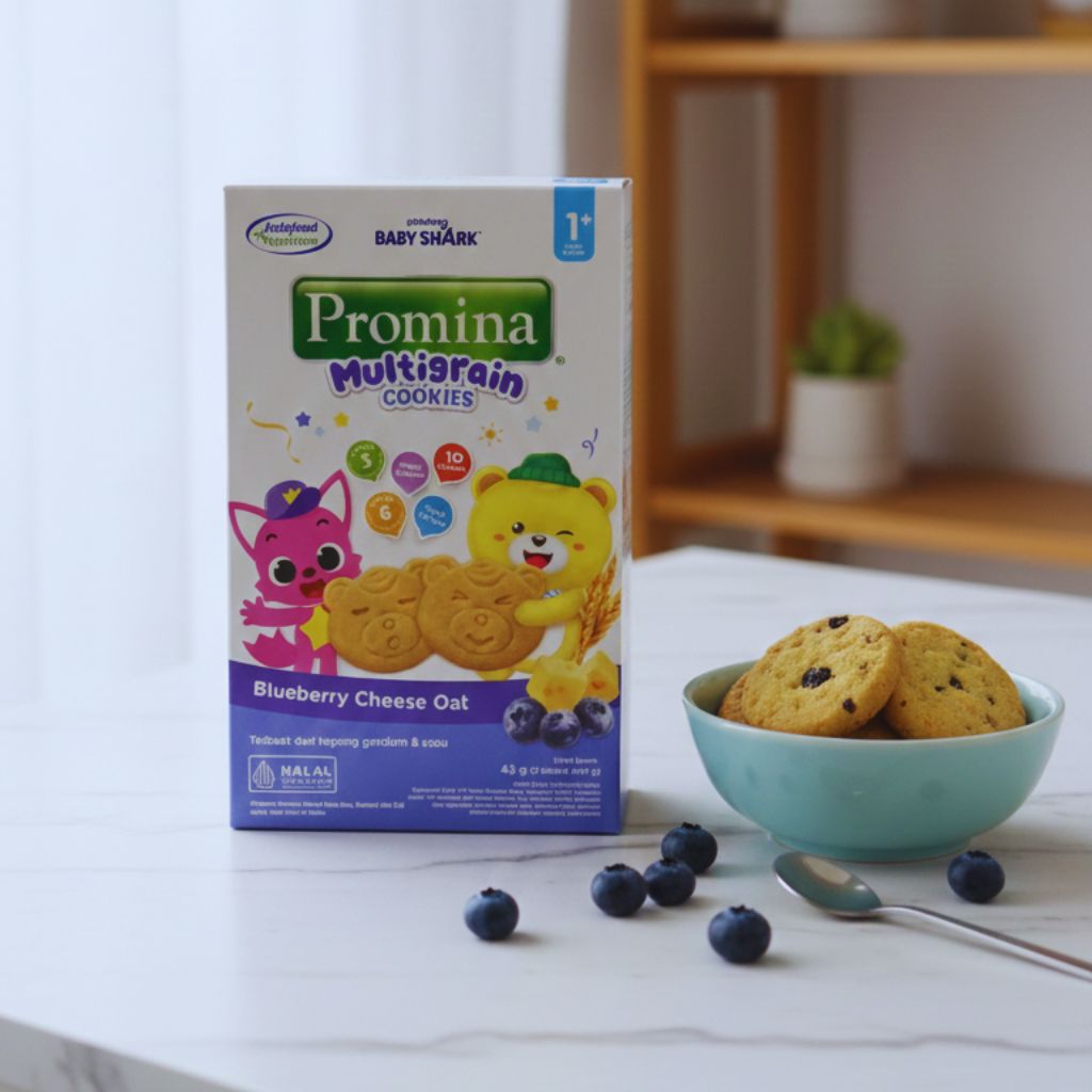 Jual promina multigrain rasa blueberry cheese oat 42gr | Shopee Indonesia