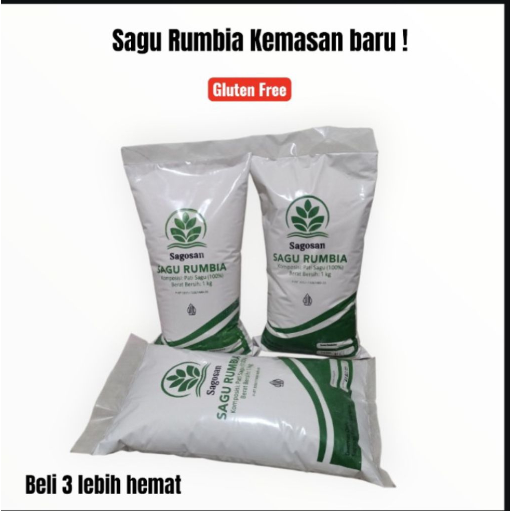 Jual Grosir Sagu Rumbia SAGO RUMBIA 1kg | Shopee Indonesia