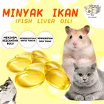 Makanan Hamster Mix Kemasan Hemat Small Size Extra Salmon Oil Bebas Kutu by HGS Camilan Hamster Snack Hamster