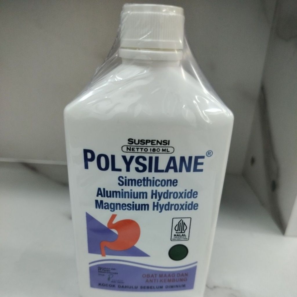 Jual Polysilane Syrup 180 Ml - 100 ml Botol - Mengurangi Gejala Asam ...