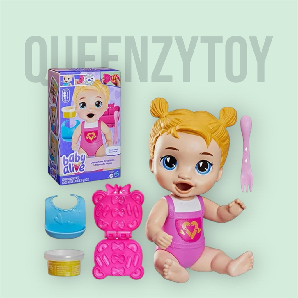 Jual Baby Alive Dinnertime Creations Blonde Hair - BYAG2788 / Mainan ...