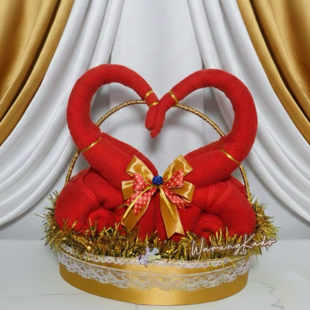 HANTARAN SESERAHAN PERNIKAHAN PENGANTIN PARCEL HANDUK DEWASA COUPPLE