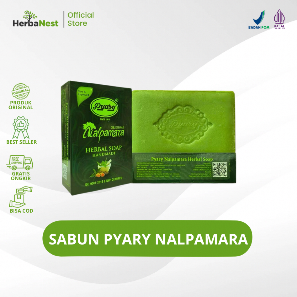 Jual PYARY Sabun Nalpamara Original BPOM 75 gr | Shopee Indonesia