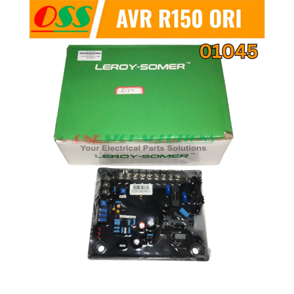 Jual AVR GENERATOR R150 LEROY SOMER ORIGINAL GENUINE R 150 AVR GENSET ...