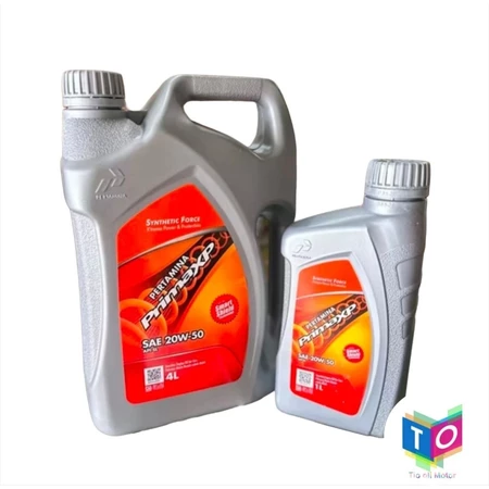 Primax Xp 20W-50 1.Liter/4.Liter Oli Mesin Bensin | Oli Mesin Pertamina