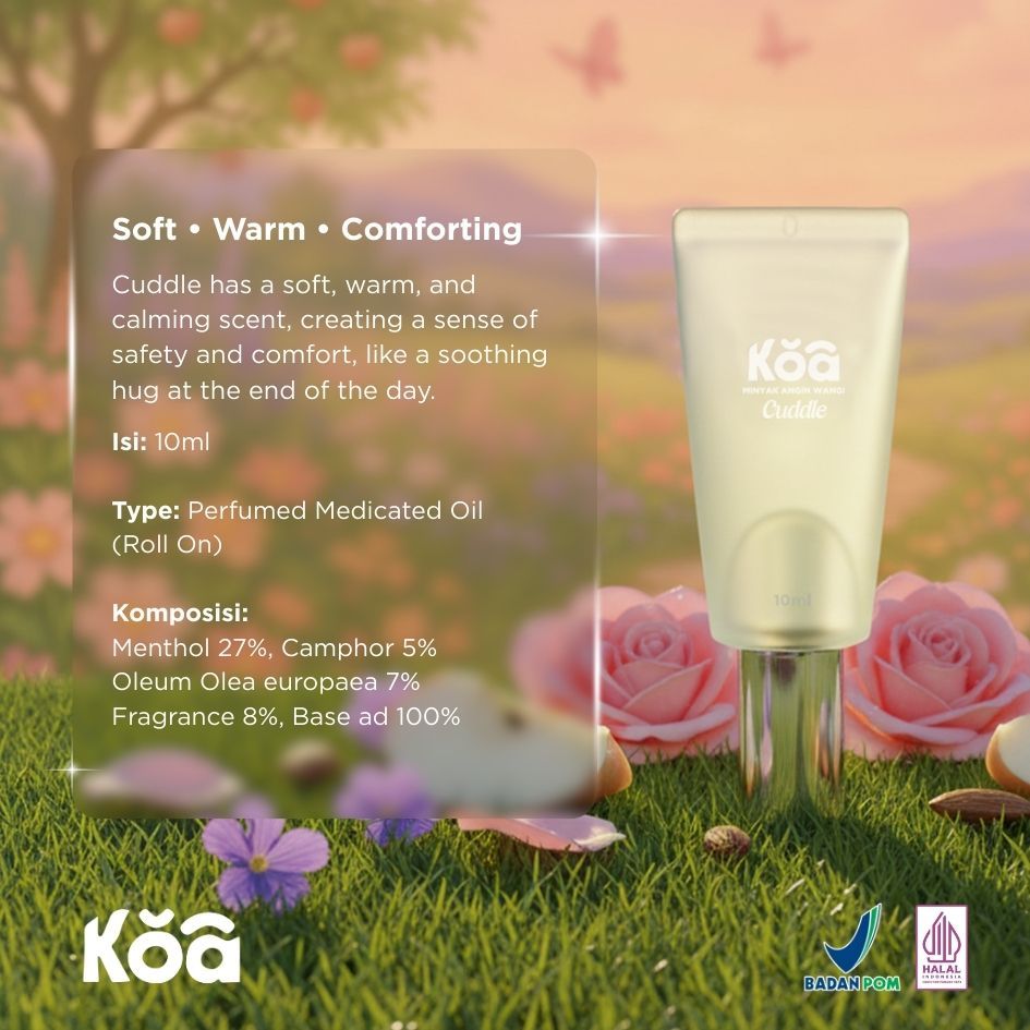 Koa Cuddle & Vibes Paket Bundling 2pcs Mix Varian Minyak Angin Parfum Roll On 10 - foto 4