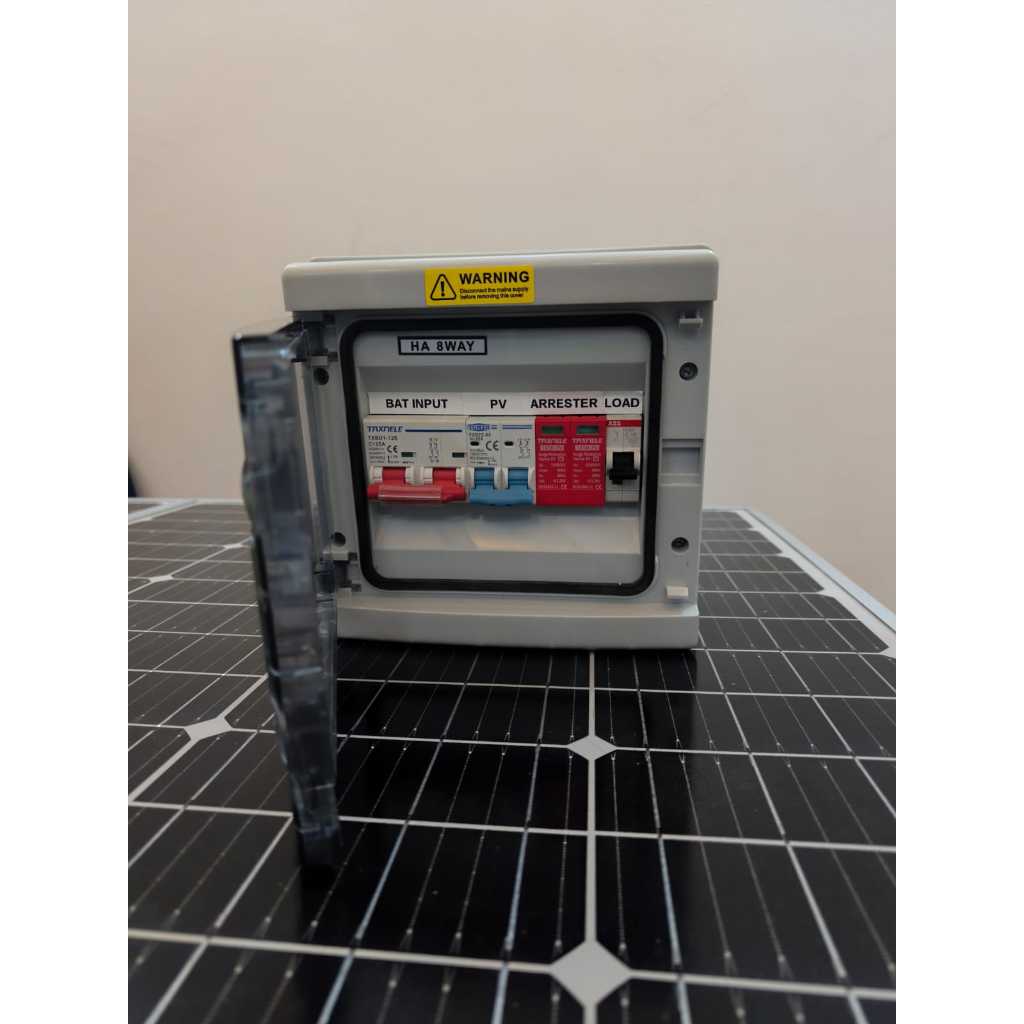 Jual DC Combiner Box Solar Panel Proteksi Lengkap Battery PV Load ...