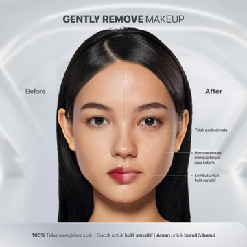NPURE Gentle Hydrate Micellar Water 300ml Make Up Remover Pembersih Make Up Deep Cleansing No