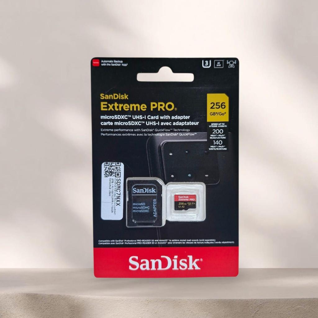 Jual MICRO SD 256GB SANDISK EXTREME PRO 200 MB/S 256 GB SDXC 4K CARD ...