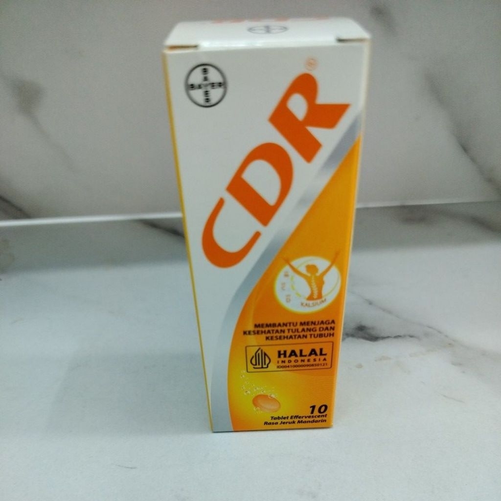 Jual CDR Effervescent Kalsium D-Redoxon 10 Tablet Rasa Jeruk untuk ...