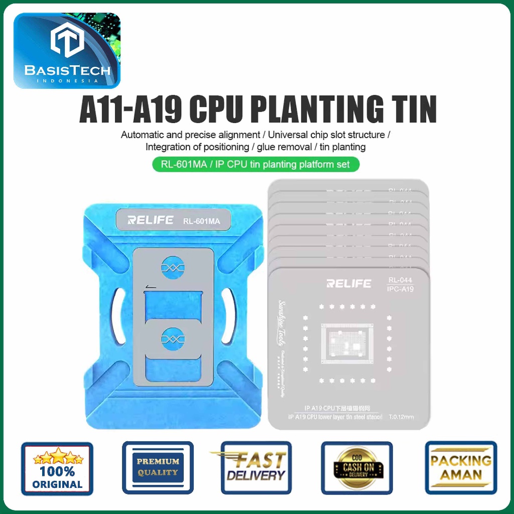 Jual CETAKAN CPU A11-A19 PRO - ANDROID SERIES - CPU FIXTURE RELIFE RL ...