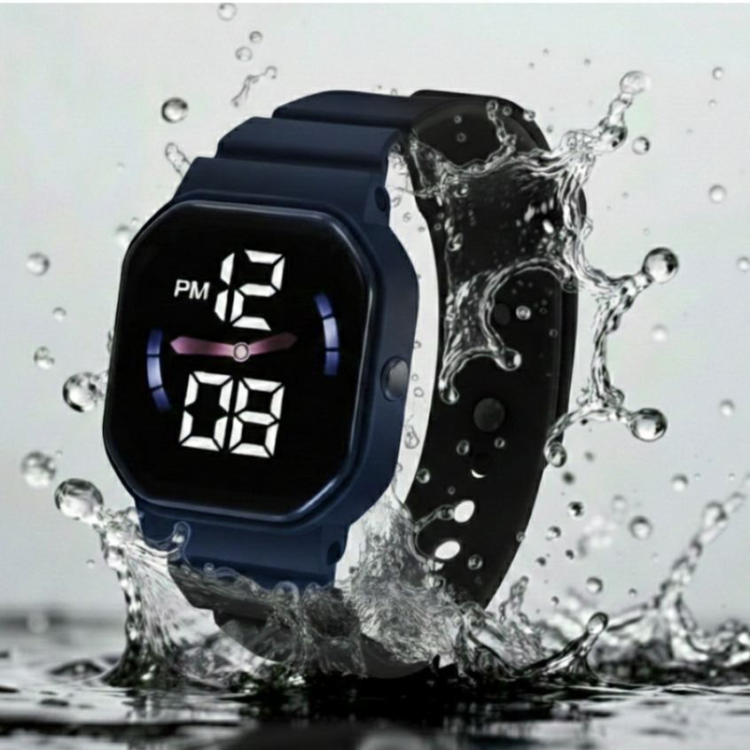 Jual jam tangan anak laki laki sd tk keren sport anti air murah 5 tahun ...