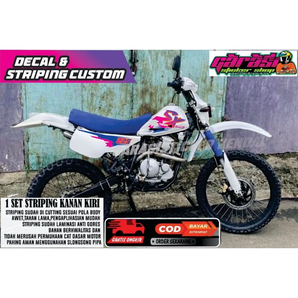 Jual sticker striping Yamaha Dt 125 | Shopee Indonesia