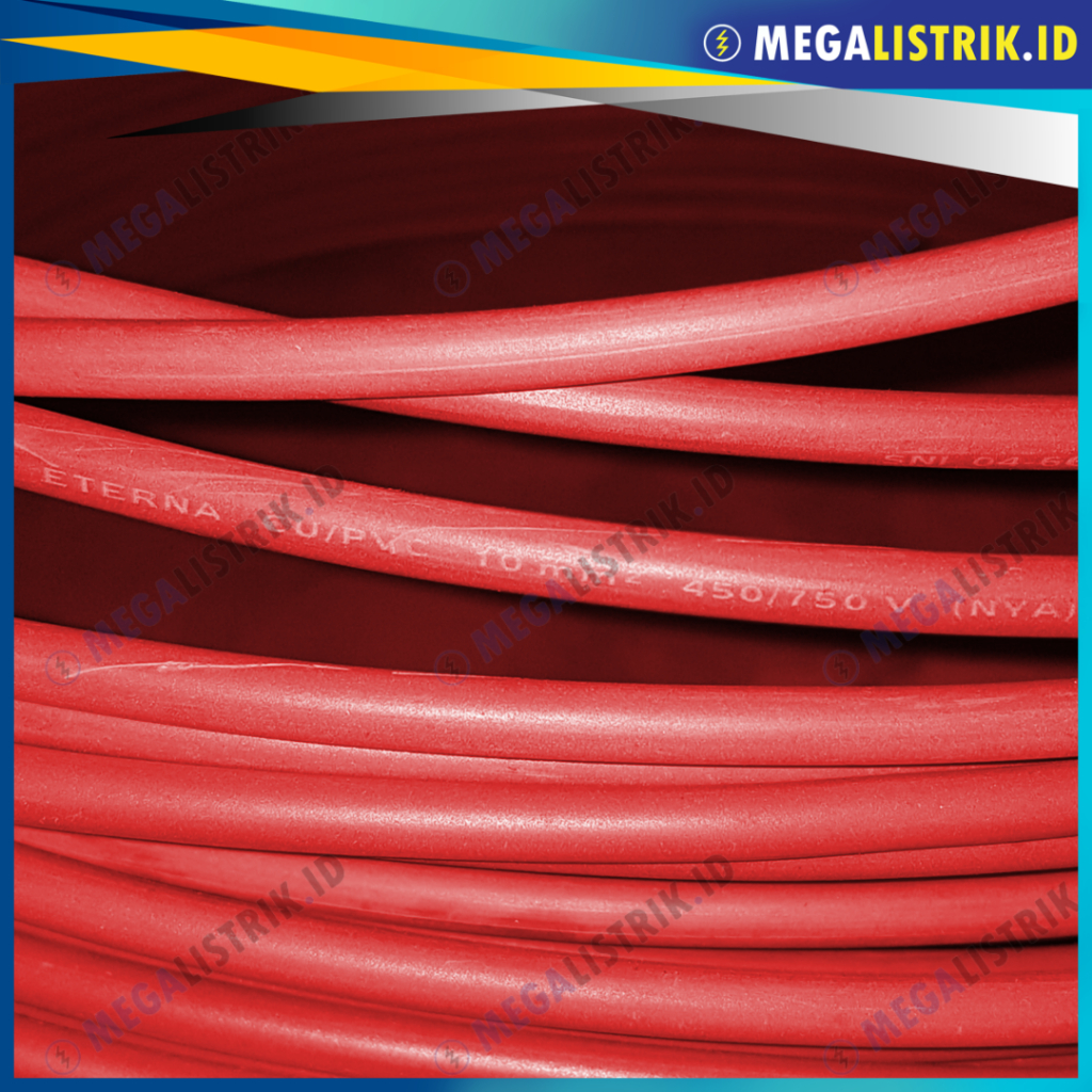 Jual ETERNA KABEL NYA 1 X 10 MM² METERAN / KABEL LISTRIK KAWAT 1 X 10MM ...