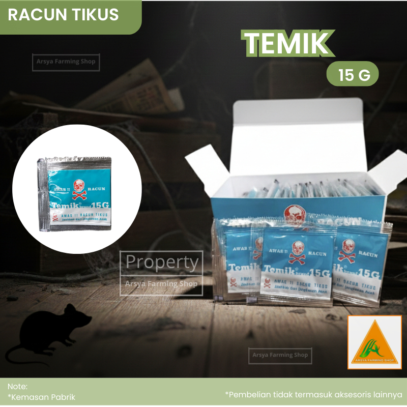 Jual Temik Racun Tikus Wirog Serbuk 15 Gram | Shopee Indonesia
