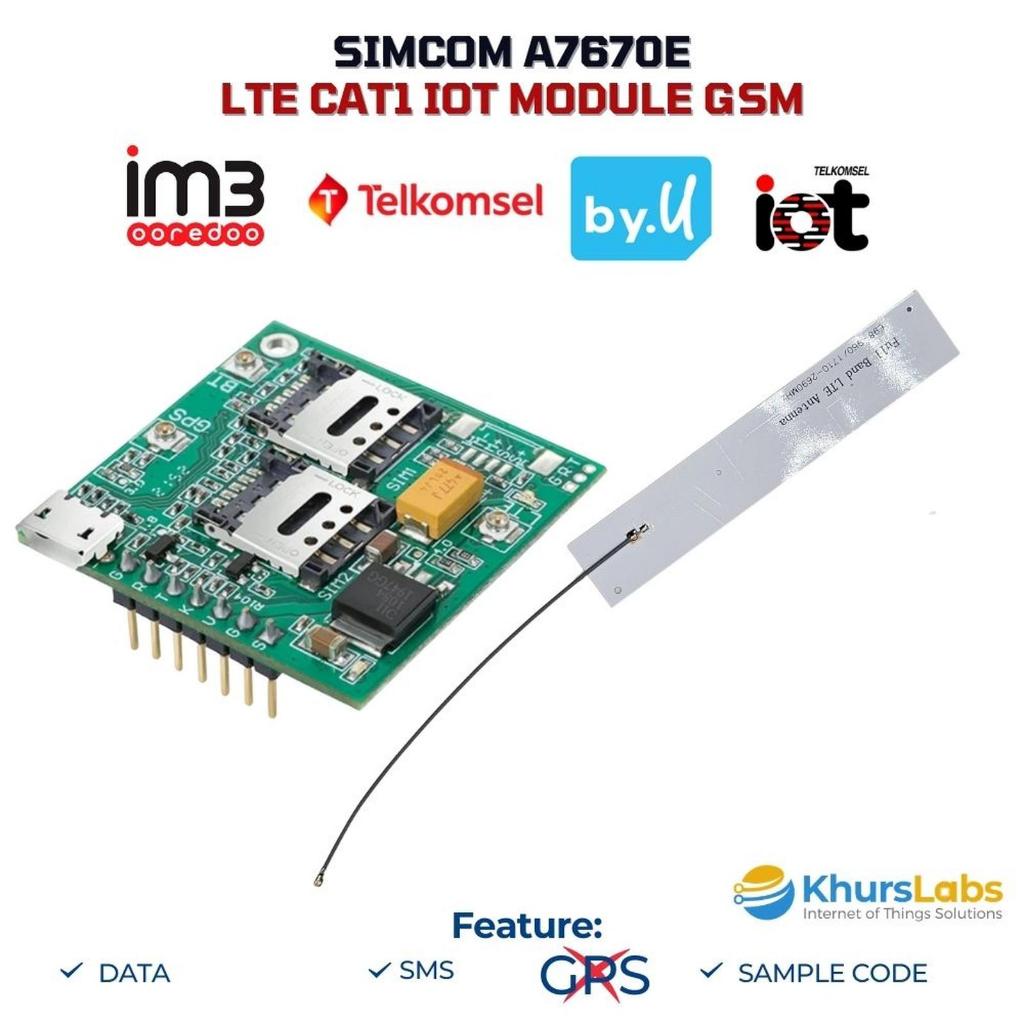 Jual SIMCOM A7670 SIM7670E Modem modul 4G LTE GSM SIM 7670 A7670E ...