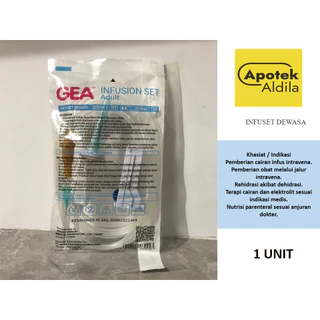 INFUSET DEWASA GEA UNTUK MENYALURKAN CAIRAN INFUS