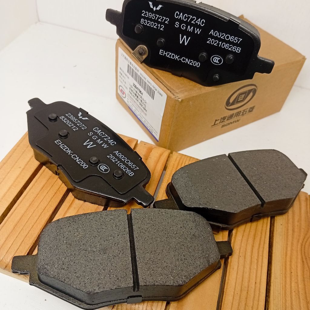 Jual Brake Pad Rear Kampas Rem Set Wuling Cortez Almaz Asli SGMW ...
