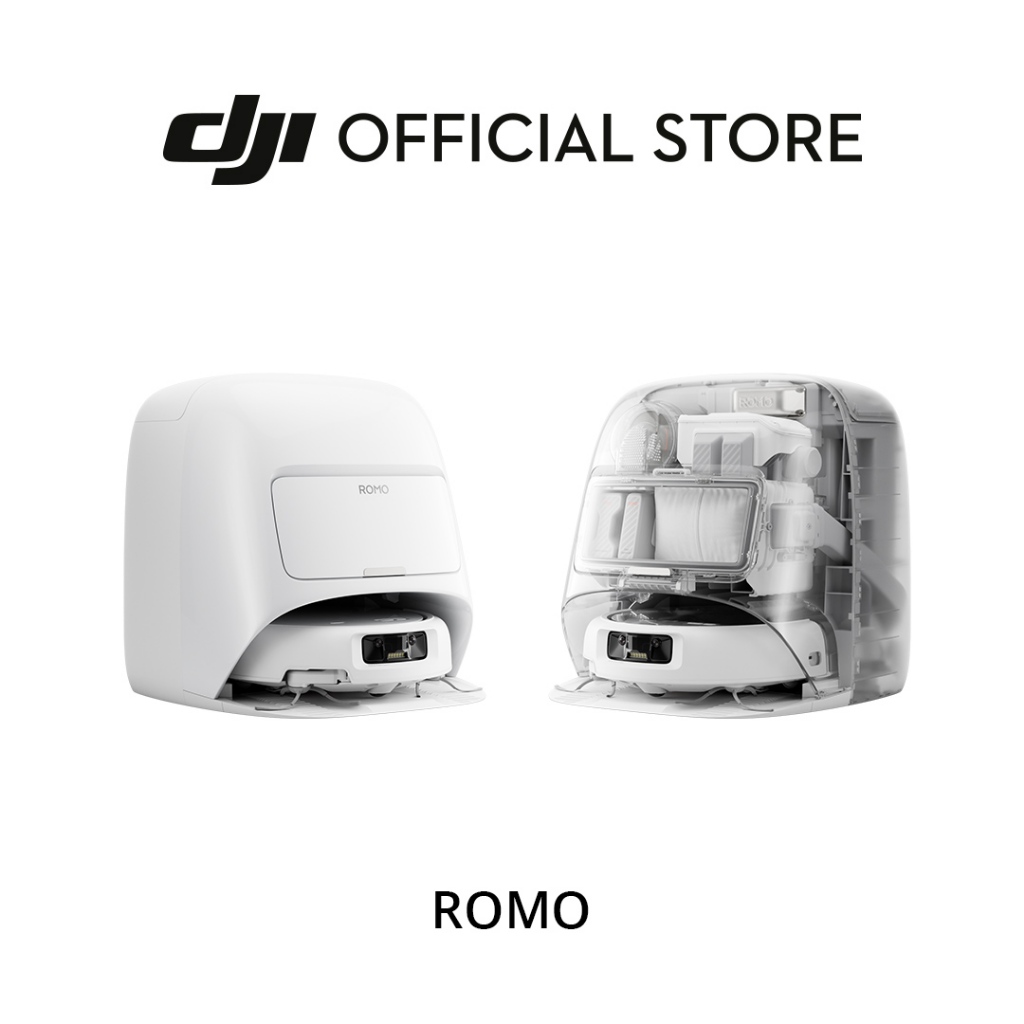 Jual DJI ROMO - Flagship Robot Vacuum With Advanced Sensing ...