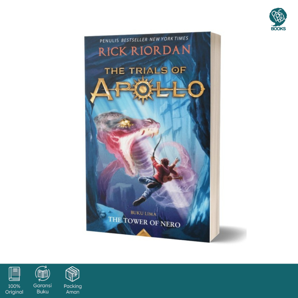 Jual Buku Novel Trials of Apollo #5: The Power of Nero - Rick Riordan ...
