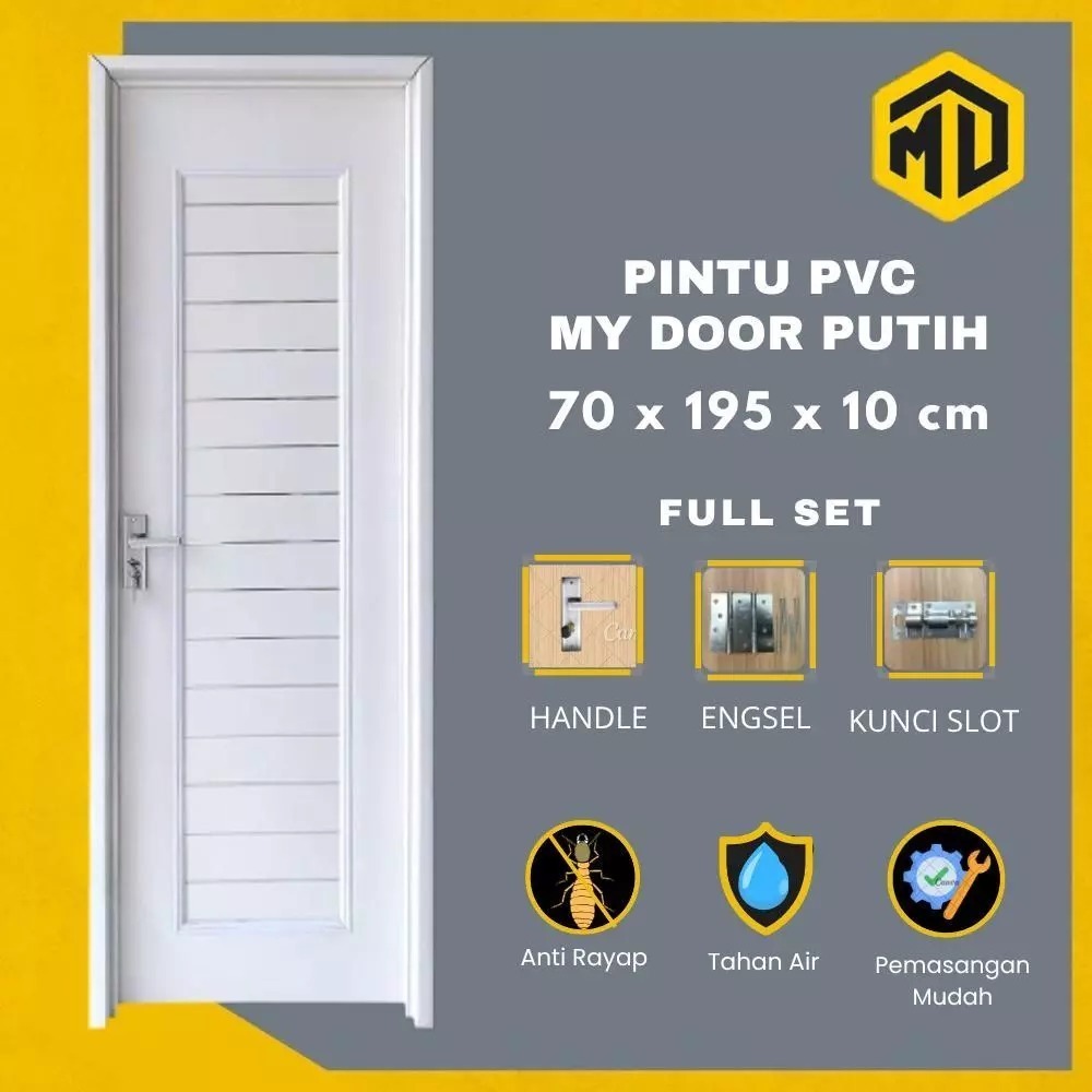 Pintu Pvc Tebal Minimalis Murah Berkualitas