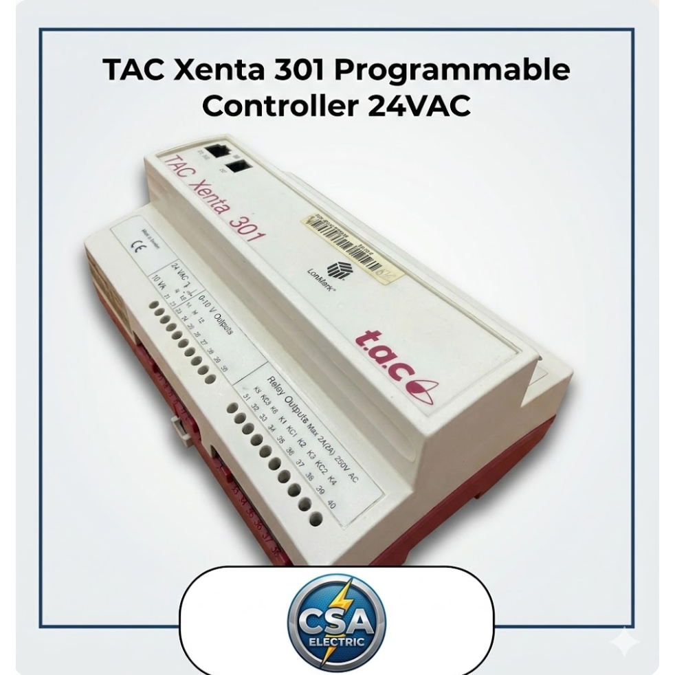 Jual TAC Xenta 301 Programmable Controller 24VAC LonWorks Original BMS ...