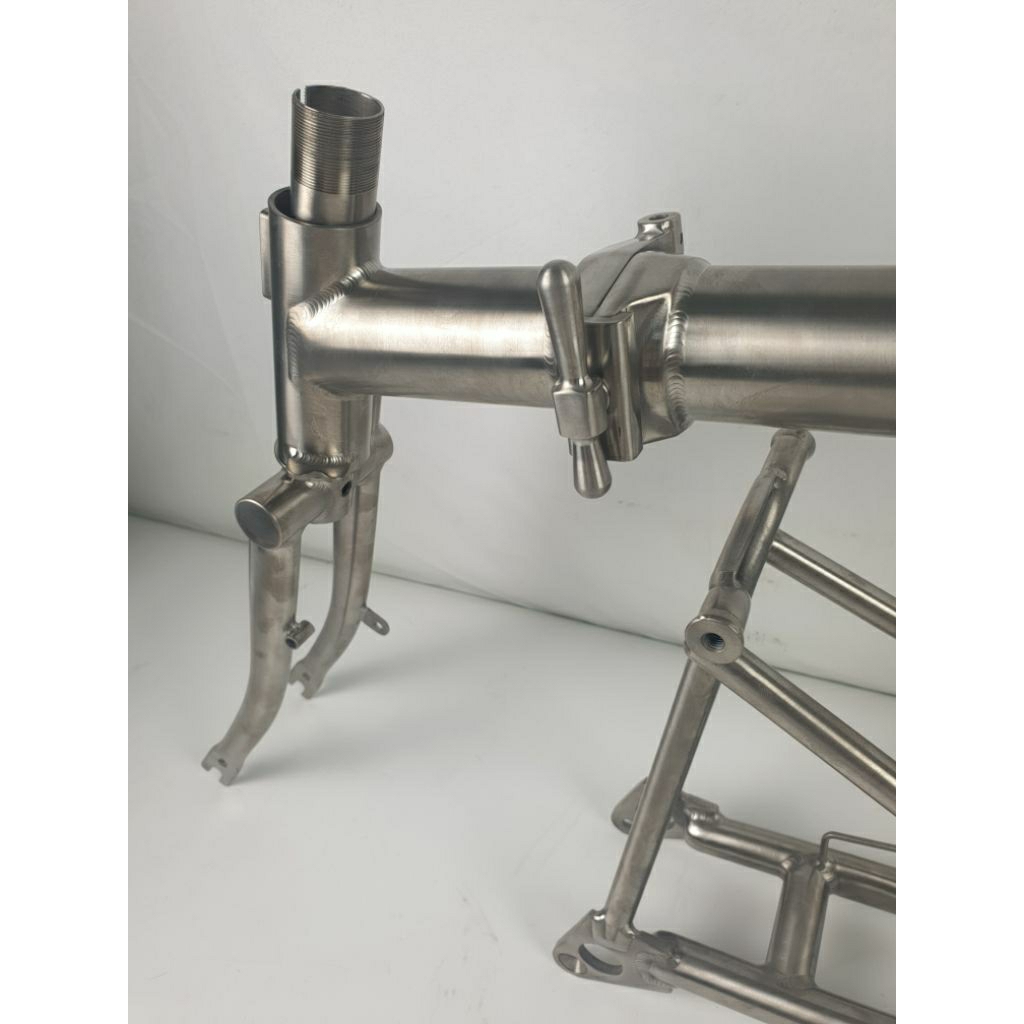 Jual Frame Fork XLR8 Triangle Titanium Seli | Shopee Indonesia