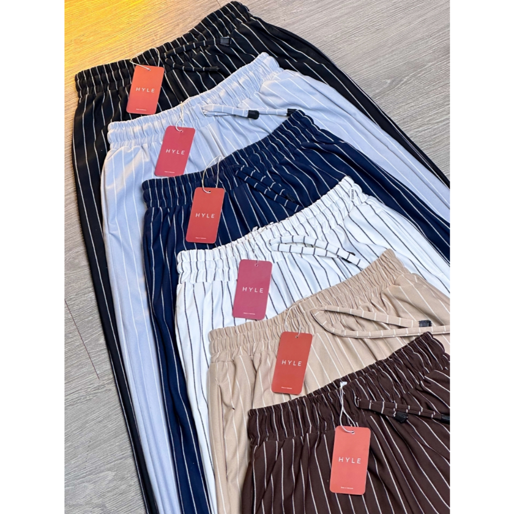 Jual HYLE - Everyday Pants - Stripe Pants Bangkok - Celana Panjang ...