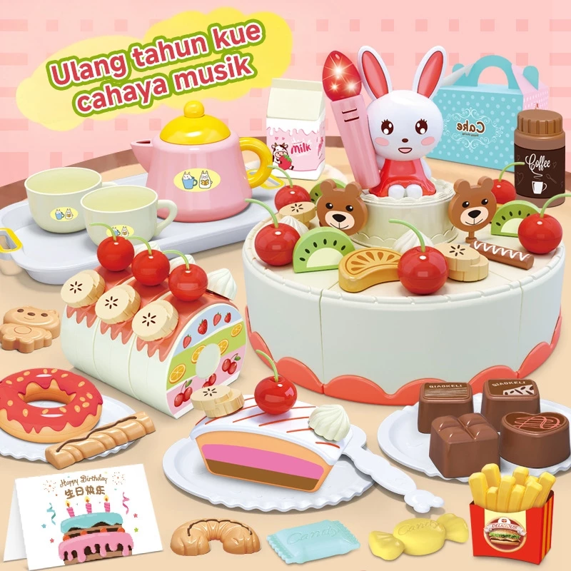 Mainan Kue Ulang Tahun Potong Kue - 3