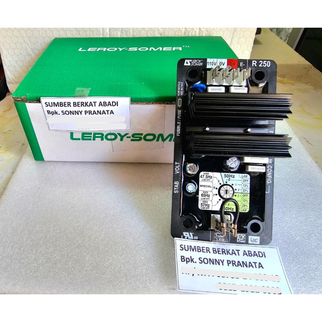 Jual LEROY SOMER AVR R250 LEROY SOMER AVR R-250 LEROY SOMER AVR R 250 ...