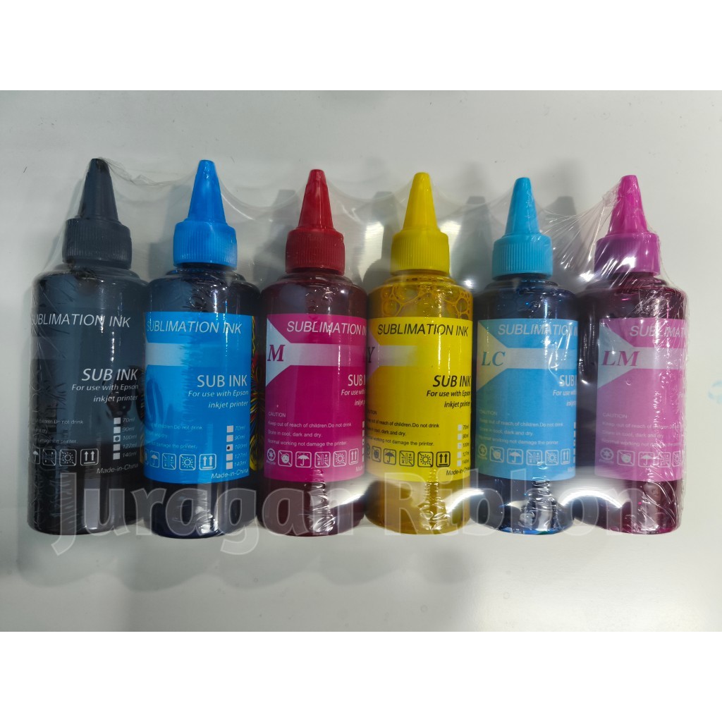 Jual Tinta Sublim INK oem untuk Epson L805 High Quality ( 1 set 6 botol ...