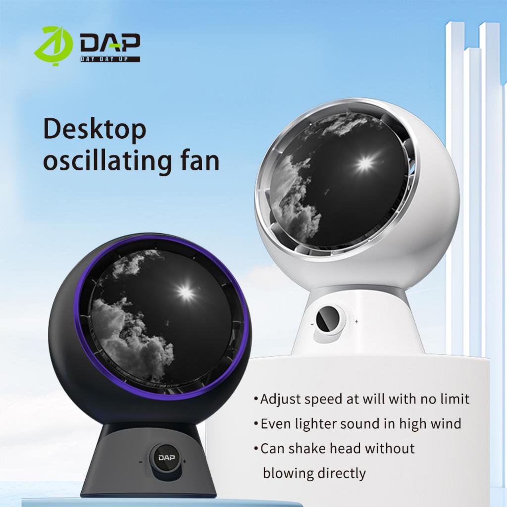 Jual DAP New desktop air circulation fan home office rechargeable ...