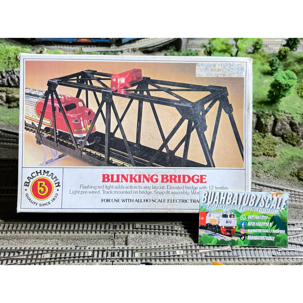 Jual Miniatur Track / Rel Jembatan Skala HO Merk Bachmann | Shopee ...